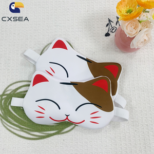 Masker Mata Sutra Beludru Mewah Grosir untuk Tidur Logo Kustom Masker Tidur Perjalanan Mewah untuk Hadiah Tidur Hadiah Promosi Bisnis - Product Image 3