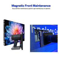Mur vidéo LED fixe d'intérieur P2 4K HDR10, profondeur de couleur 12 bits, fréquence de rafraîchissement 3840Hz pour arrière-plan d'événements haut de gamme en salles de banquet et clubs