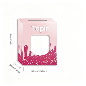Caja de Cosméticos Reciclable Personalizada con Logotipo, Tamaño y Color, Caja Simple para Brillo Labial - Product Image 1