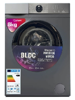 Nueva Lavadora de Carga Frontal Totalmente Automática de 8 kg, Motor Inverter con Control Táctil LED, Ideal para Uso en Hogares, Hoteles y Apartamentos