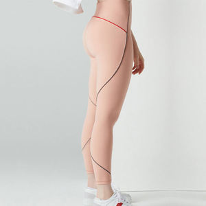 Nuevo diseño personalizado de las señoras de Fitness Leggings con reflectante de tuberías de gimnasio Leggings para las mujeres - Product Image 3