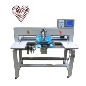 Máy May Quần Áo Kim Cương Giả Nóng Siêu Âm Tại Nhà Máy Máy Cài Đặt Kim Cương Giả Tự Động - Product Image 6