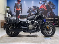 Motocyclette Cruiser V-Type 4 cylindres Black Flag 500 400-600cc
