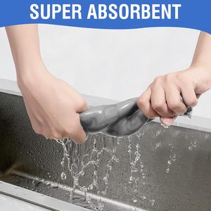 Toalla limpiadora de humedad PVA, esponja exfoliante húmeda sin rayas, trapo de cocina absorbente reutilizable <span class=keywords><strong>para</strong></span> polvo de suelo, paños de limpieza mágicos - Product Image 5