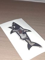Autocollants requins 3D amovibles en PVC écologique, imprimés UV, livraison rapide, vente en gros, 2026 Blnieece