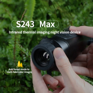 ลดราคา S243 Max อุปกรณ์ถ่ายภาพความร้อนกลางคืน กล้องส่องทางไกลอินฟราเรด HD กำลังขยายสูง โฟกัสอัตโนมัติ สำหรับใช้งานกลางแจ้ง ความละเอียด 384x288 - Product Image 3