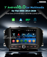 Autoradio Android 16 pour Fiat 500X 2014-2020, autoradio 7 pouces, CarPlay sans fil, Android Auto, DSP BT5.0, navigation GPS ES6555X