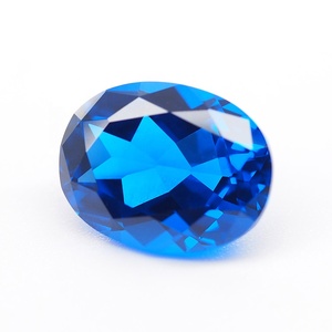 Ovale <span class=keywords><strong>pierre</strong></span> de <span class=keywords><strong>spinelle</strong></span> synthétique bleu <span class=keywords><strong>spinelle</strong></span> pierres précieuses pour <span class=keywords><strong>la</strong></span> fabrication de bijoux - Product Image 5