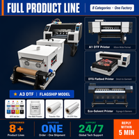 Impresora DTF con Paquete de Tinta, Polvo y Película |   Certificado CE |   Logotipo Personalizado OEM |   Política de Rebajas para Distribuidores |   Depósito del 30%
