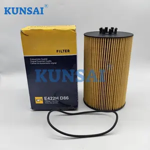 Filtro de aceite al por mayor E422HD86 Filtro de alta calidad para MAN ERF TGA D 2066 LF 01 D 2066 LF 11 D 51,05504-0107, 51,05504-0108