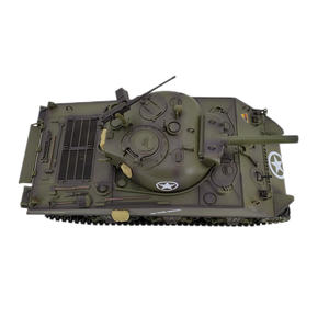 Heng Long 3898-<span class=keywords><strong>1</strong></span> Char d'assaut principal américain M4A3 <span class=keywords><strong>Sherman</strong></span> <span class=keywords><strong>1</strong></span>/<span class=keywords><strong>16</strong></span> 2.4G avec infrarouge, lumières, son et chenilles, char RC - Product Image 6