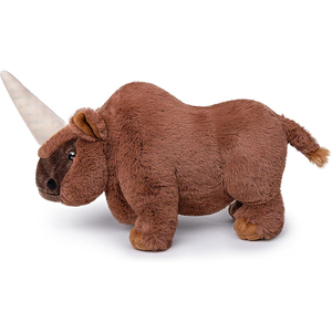 ของเล่นผ้ากำมะหยี่แรดเหมือนจริงออกแบบได้ตามต้องการตุ๊กตาสัตว์แรดฮอร์นบิลแบบนุ่มของขวัญไม่ซ้ำใครสำหรับเด็กโรงงาน V195 - Product Image 2