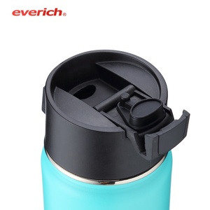 Everich 1000 ml <span class=keywords><strong>Double</strong></span> Paroi En Acier Inoxydable Vide Bouteille D'eau Avec Un Seul <span class=keywords><strong>clic</strong></span> Couvercle Ouvert - Product Image 2
