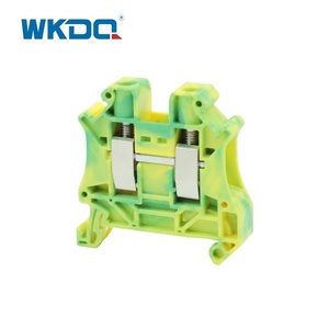 JUT10 <span class=keywords><strong>Bornier</strong></span> de terre PE DIN Rail <span class=keywords><strong>10mm2</strong></span> pour panneau électrique - Product Image 4