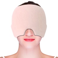 Offre Spéciale thérapie par le froid maux de tête migraine soulagement casquette pour hommes Gel masque de glace migraine soulagement tête casquette soulagement de la douleur refroidissement Gel chapeau