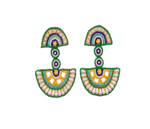 Pendientes colgantes elegantes hechos a mano para mujer, accesorio de joyería de moda para uso informal, estilo de fiesta - Product Image 1