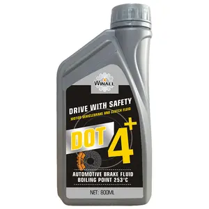 Brake Fluid 1L Forklift Clutch Synthetic Dot 4 Brake Fluid Oil