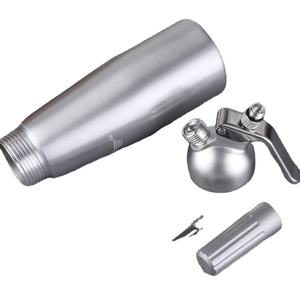 Nouveauté : pistolet à crème en alliage d'aluminium professionnel de 500 ml, écologique, pour distributeur de crème, fouet à crème en métal - Product Image 6