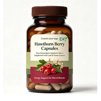 Hoogwaardig Vitexin Hawthorn Berry Extract Poeder Hawthorn Fruit Extract Hawthorn Extract 10:1 Hawthorn Berry Capsules