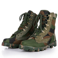 Bottes tactiques Esing BJ458 toutes saisons, chaudes, montantes, à lacets, respirantes, pour hommes, bottes de désert, tige en polyester, semelle en caoutchouc