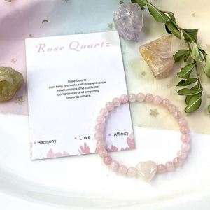 Bracelet en pierre naturelle avec perles de verre colorées, énergie apaisante, emballage d'exportation sécurisé, support audit usine - Product Image 1