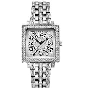 Montres pour femmes de niche : cadran carré avec design ciel étoilé, élégantes et étanches - Product Image 6