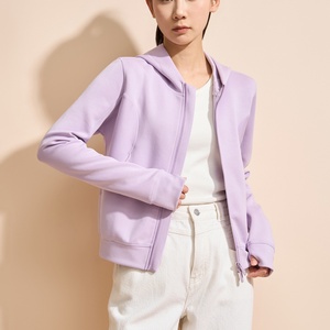 2025 Spring Modal Sports Jacket Comfortable All-Season Cardigan Sand Wash Air <b>Sense</b> Hood Front Logo Anti-Pilling Knitted - Product Image 6