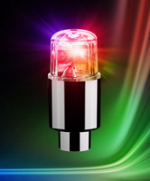 Lampe de valve de pneu LED, lumière d'avertissement nocturne, lumière d'ambiance pour voiture, lampe décorative pour moto