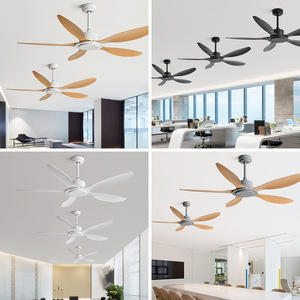 <b>Ceiling</b> <b>Fan</b> Ac Motor <b>Remote</b> <b>Control</b> Reversible Airflow For Living Room And Study - Product Image 4