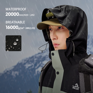 PELLIOT Manteaux d'extérieur chauds pour femmes Imperméable doublé polaire <span class=keywords><strong>3</strong></span> <span class=keywords><strong>en</strong></span> <span class=keywords><strong>1</strong></span> Randonnée Hiver Vestes d'extérieur - Product Image 3