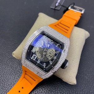 Montre automatique mécanique pour homme, modèle 2026, unique, élégante, haut de gamme et luxueuse, avec tourbillon en moissanite de qualité supérieure - Product Image 1