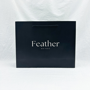 Có thể tái chế phân hủy sinh học Châu Âu mua sắm quần áo túi bao bì quà tặng sang trọng túi giấy với logo riêng của bạn cho doanh nghiệp nhỏ - Product Image 2