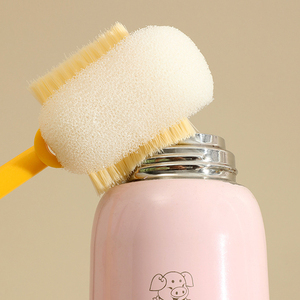 Bottle Washer,<b>Long</b> <b>Handle</b> Cup Brush Cleaner Removable Cups Scrubber Washing <b>Sponge</b> Cleaning Brush For Home Kitchen Cleaning Tool - Product Image 5