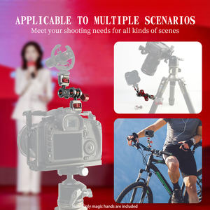 Bras magique articulé en gros d'usine, support de moniteur de champ de caméra, bras de cinéma à friction avec rotules de 1/4 à 20 - Product Image 5