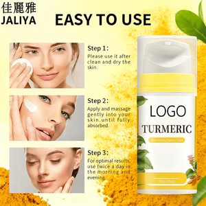 Crema Facial de Cúrcuma OEM con Glicerina, Té Verde y Niacinamida, Ilumina la Piel, Combate el Acné, Unifica el Tono, Atenúa Cicatrices, Daños Solares y Manchas de la Edad - Product Image 5