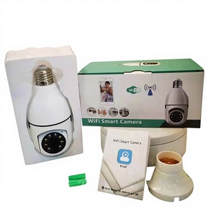 Caméra ampoule panoramique WiFi 360 degrés, interphone vocal, application Cloud Ant V380 <span class=keywords><strong>Ycc365</strong></span> - Product Image 1