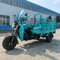 Tricycle de fret à moteur refroidi par air, robuste, avec démarrage à distance, idéal pour les agriculteurs ruraux et le transport quotidien de marchandises (fabrication OEM)