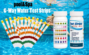 Dải Thử Nghiệm Bể Bơi Và Suối Nước Nóng Spa Gói 3 Trong 1 50 Dải, Bộ Thử Nghiệm Hóa Học Cho Clo Miễn Phí, PH, Độ Kiềm Tổng - Product Image 6