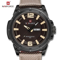 Montre sport pour homme Naviforce 9066, quartz, étanche, avec date, haute qualité, montre-bracelet sport quartz avec date