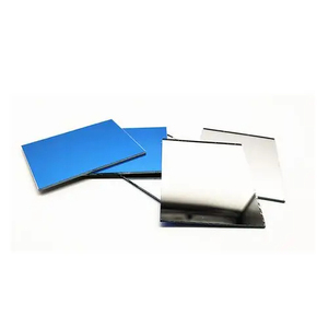 กระจกเงาสีเงินขาวพิเศษแบบแผ่นเดิม กระจกโฟลตแบบทึบแสง หนา 0.5 มม. - Product Image 1