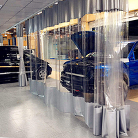 Bâche de protection en PVC personnalisée Vectus, imperméable, avec œillets, pour lavage de voitures, entrepôt industriel, couleur personnalisée, enduite