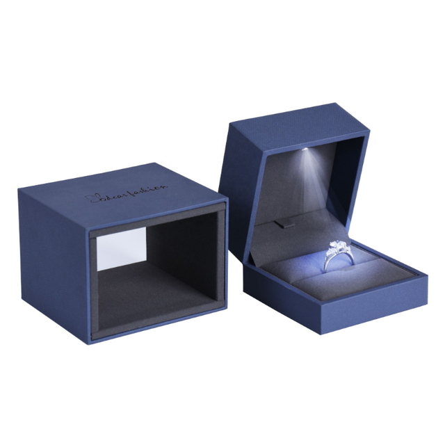 Luxury Led Jewelry Packaging Ring Light Box