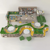 Tapis Montessori Chiquitos, mobilier de classe pour maternelle, bibliothèque pour tout-petits, armoire de garderie, mobilier scolaire moderne en bois