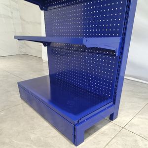 낮은 MOQ 사용자 정의 헤비 듀티 철 소매 선반 디스플레이 슈퍼마켓 단일 선반 선반 선반 소매 상점 가격 - Product Image 5