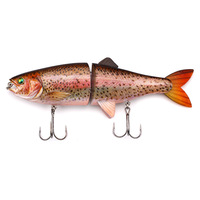 20cm 90g Deux Sections Crayon Leurre Minnow Leurre avec 2 Treble Hooks Deep Sea Long Casting Hard Bait Soft Tail 200mm Leurres de pêche