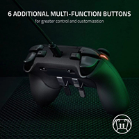 Control Pro Alámbrico Razer Wolverine V2 Chroma para Xbox Series X|S y Xbox One con Iluminación RGB y Botones Reasignables Joystick para Gaming