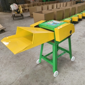 Giá tốt nhất động vật nông nghiệp thức ăn nhỏ cỏ tươi gạo cuống bò rơm cỏ Máy cắt chaff Máy cắt - Product Image 1