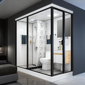 Dosettes de salle de bain préfabriquées pour hôtel Salle de <span class=keywords><strong>douche</strong></span> intégrée <span class=keywords><strong>Cabine</strong></span> de <span class=keywords><strong>douche</strong></span> complète Dosette de salle de bain intégrée - Product Image 1