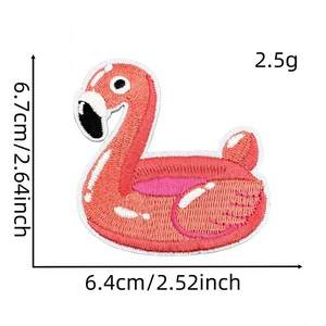 Vente chaude Patchs brodés thermocollants de haute qualité, style ethnique bohème, thème été, plage hawaïenne, <span class=keywords><strong>mer</strong></span> - Product Image 3