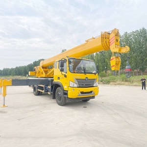 Cần cẩu ô tô nhỏ hạng nặng cần cẩu xe tải di động thủy lực với hộp số và động cơ 160 HP Chiều cao nâng 31m - Product Image 1